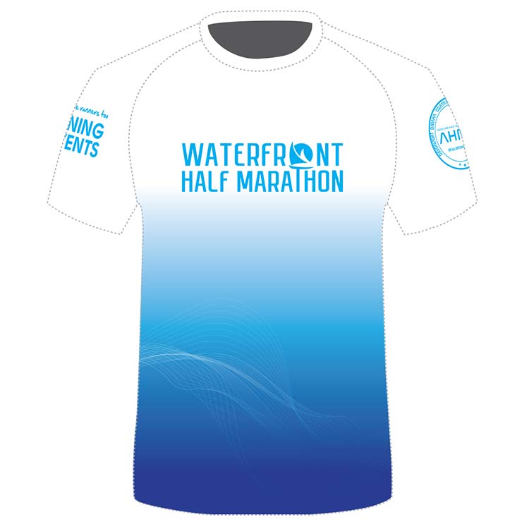 Waterfront Half Marathon - Event T-Shirt S2