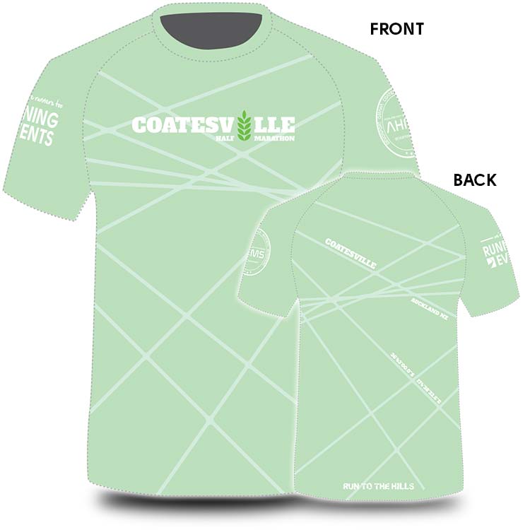 Coatesville Half Marathon - Event T-Shirt S1