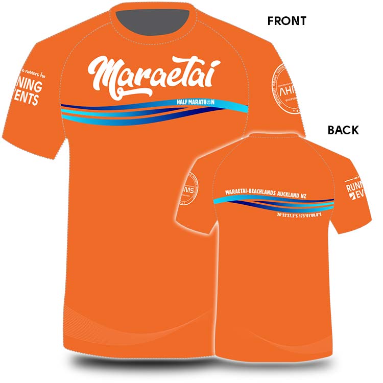 Maraetai Half Marathon - Event T-Shirt S1