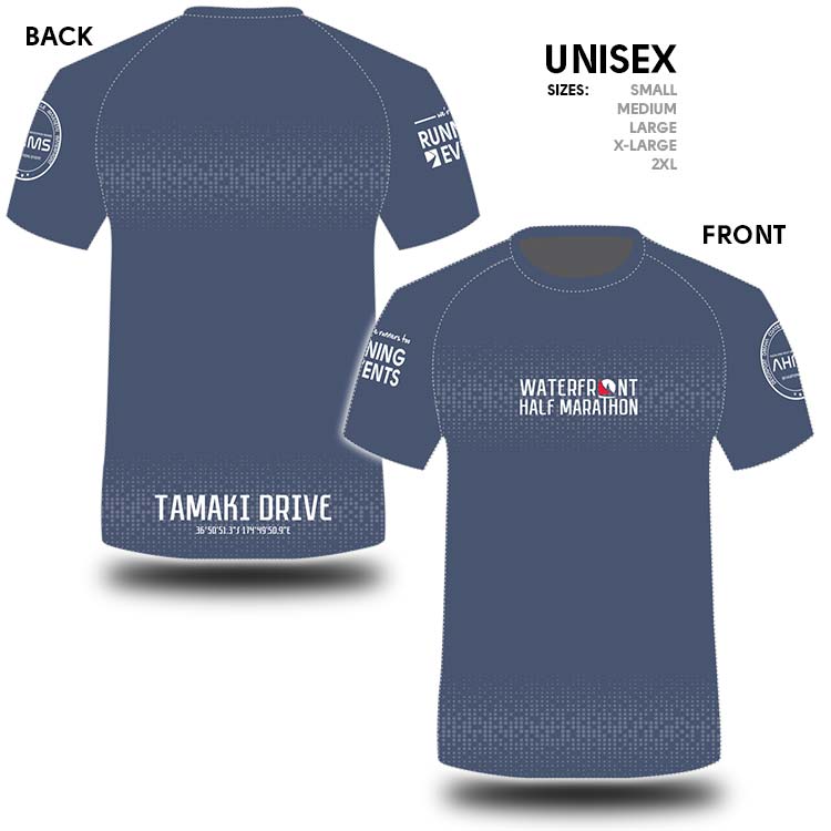 Waterfront Half Marathon - Event T-Shirt S1