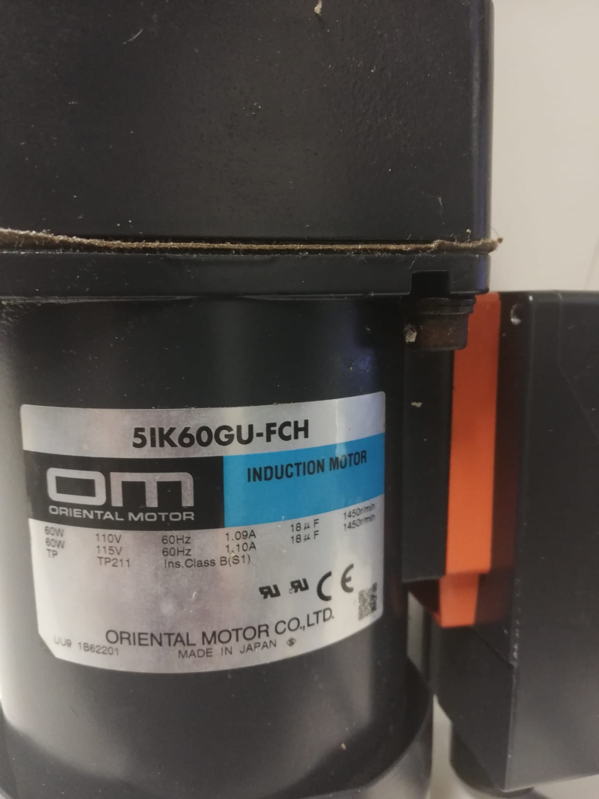 Oriental Motor Induction Motor