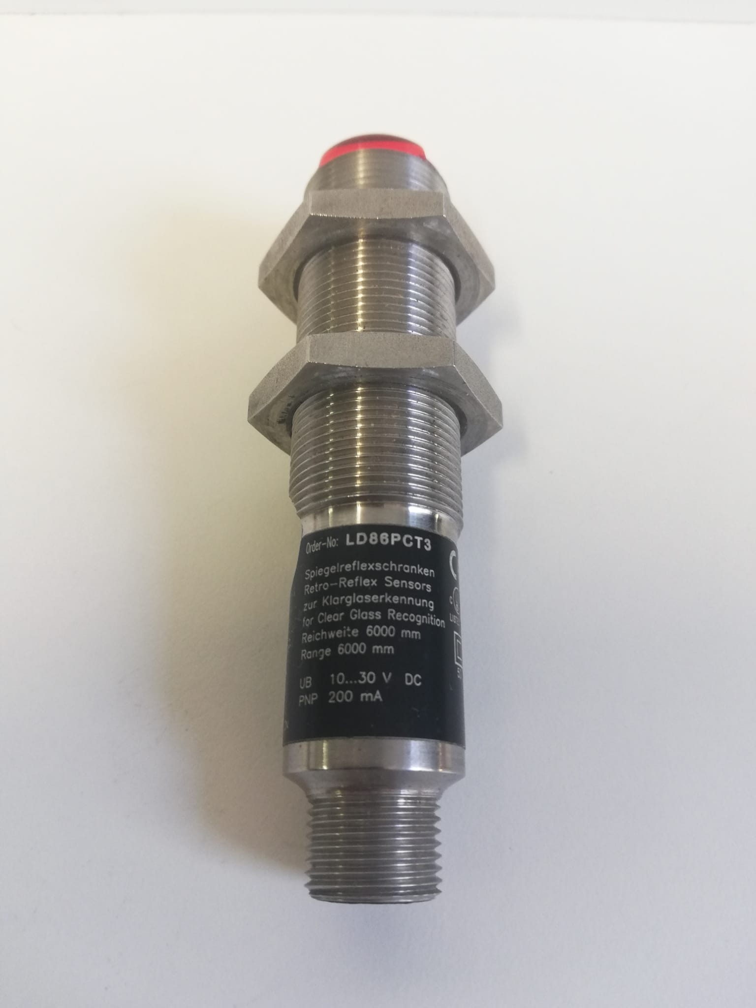 LD86PCT3 Retro-Reflex Sensor Universal