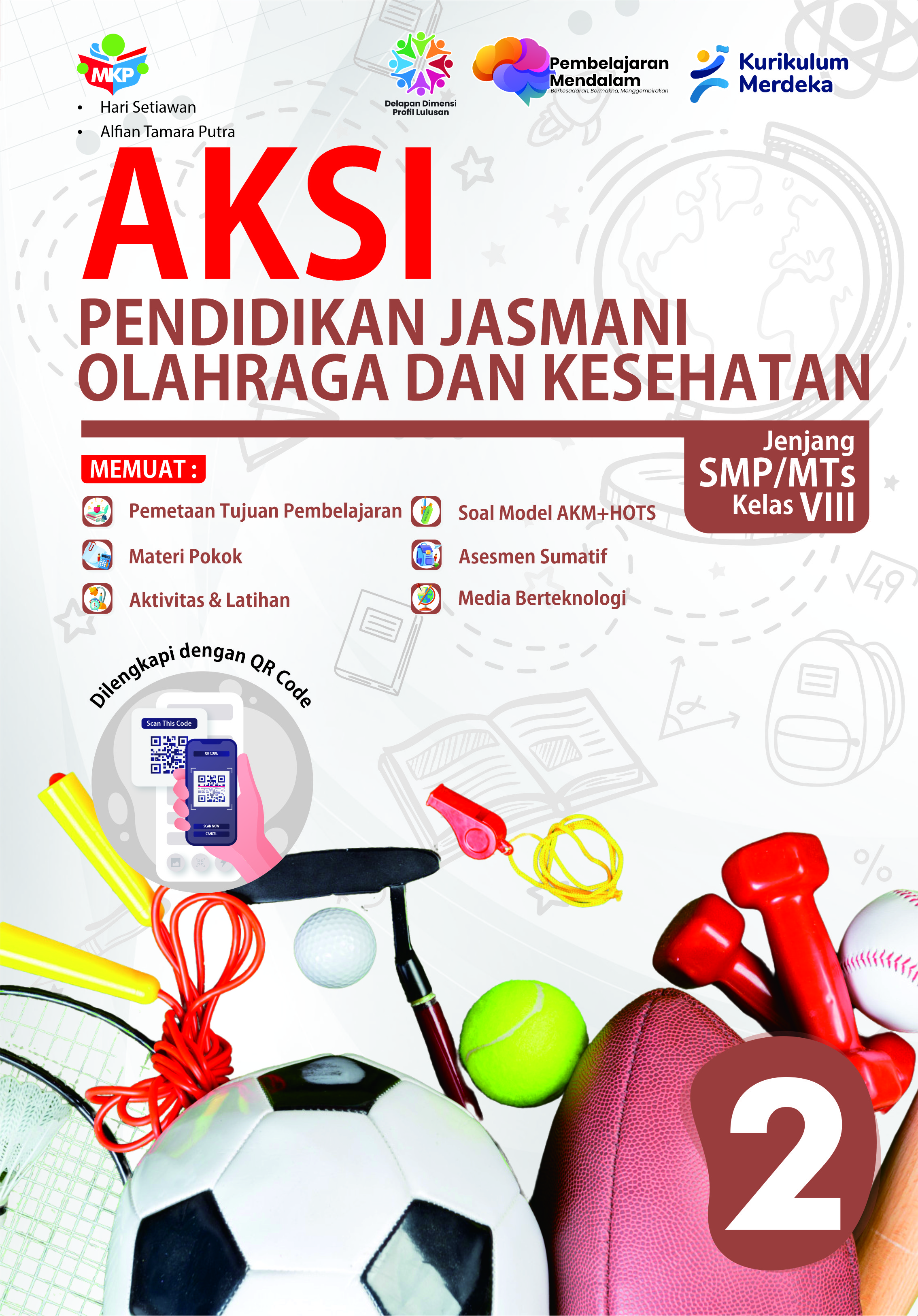 AKSI Pendidikan Jasmani Olahraga dan Kesehatan Untuk SMP/MTs Kelas VIII