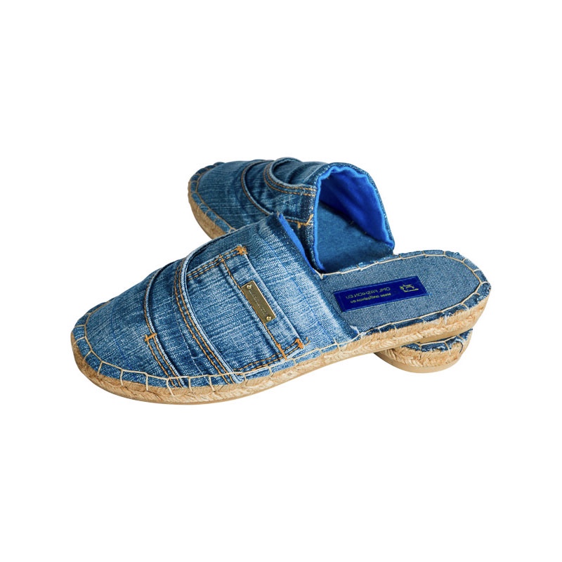 DenimPocketChic Espadrilles