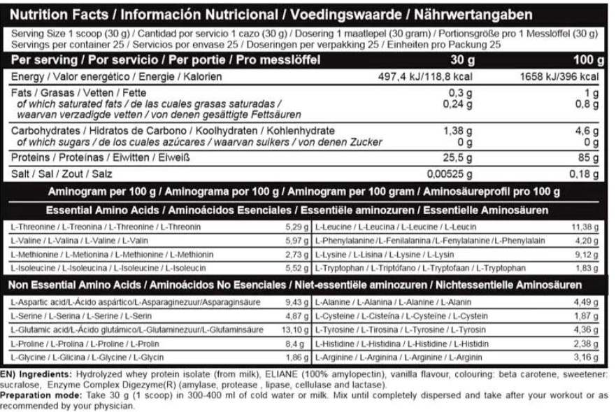 Hydrolyzed Grass Fed Whey Protein