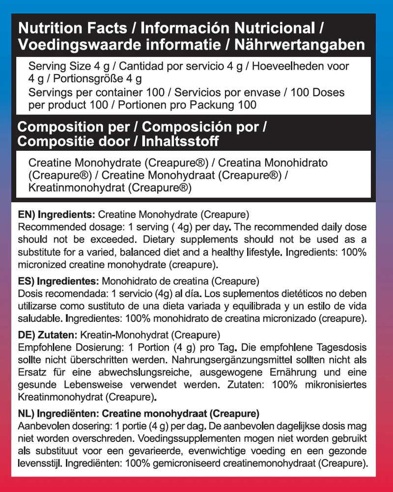 Creatine Monohydrate Creapure®️