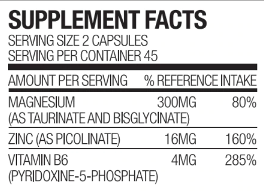 Magnesium, Zinc & Vit. B6- Recover & Regenerate