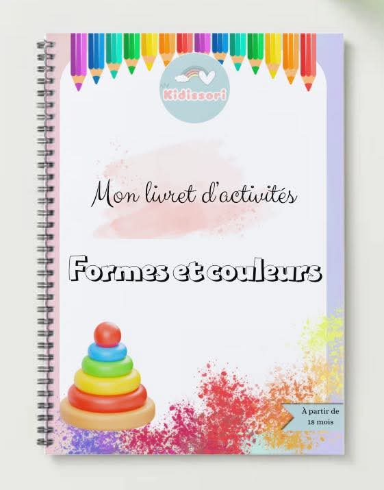 Mon livret d’activité Formes & Couleurs PLASTIFIÉ