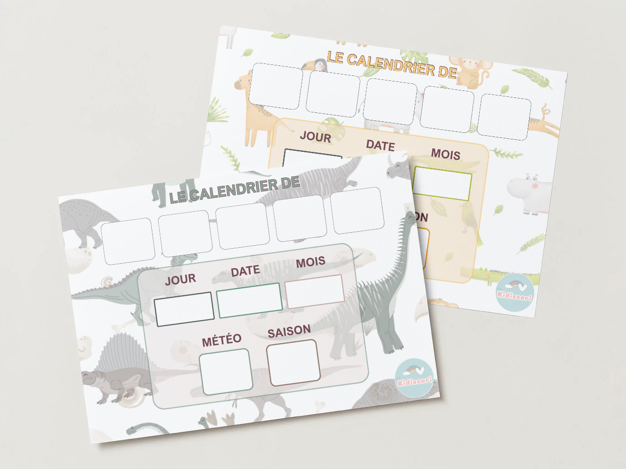 MON CALENDRIER 6 ANS et plus