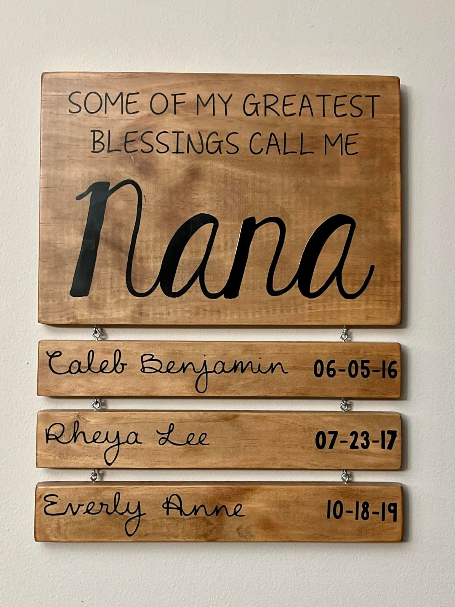 Custom Grandparents Sign