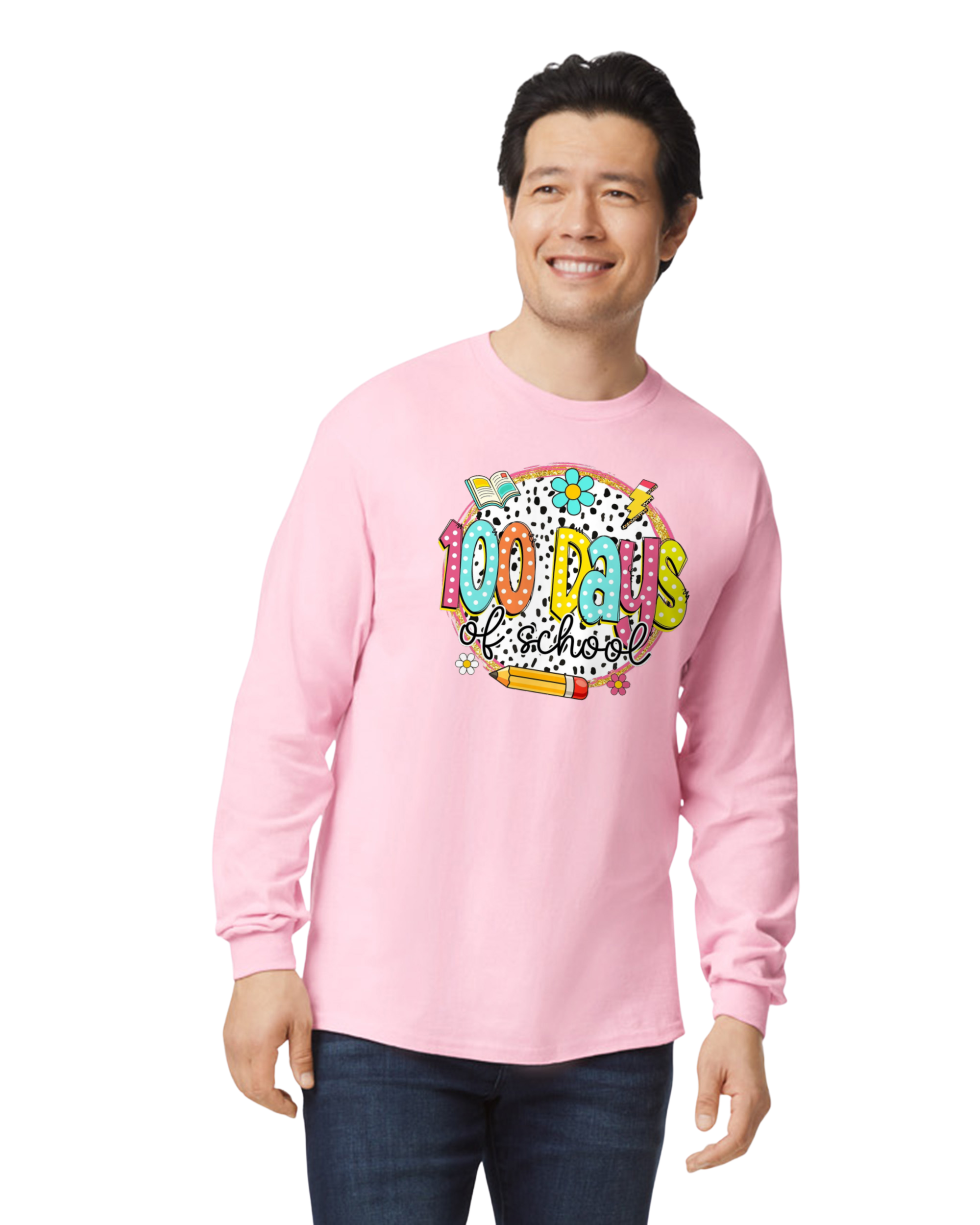 100 Days of School Long Sleeve Shirt