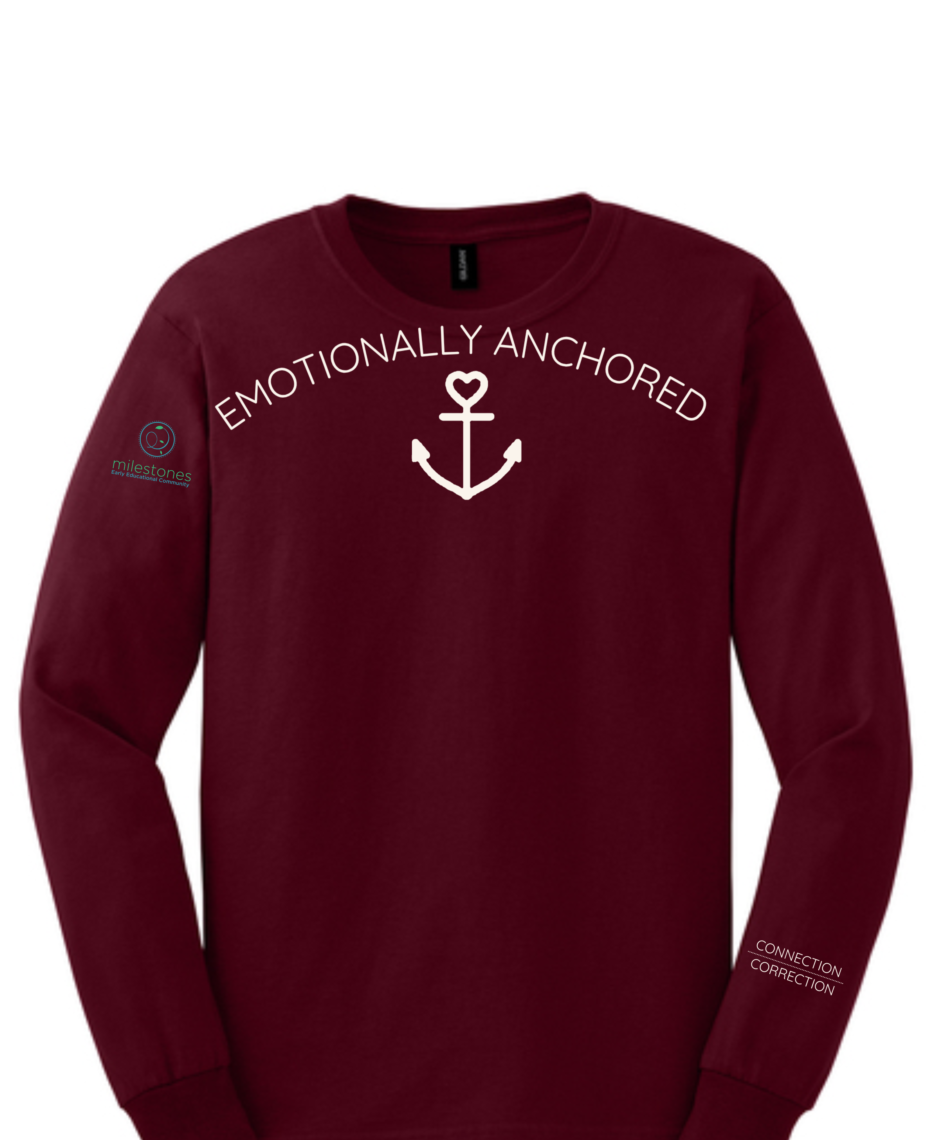 Adult Emotionally Anchored Long Sleeve Shirt