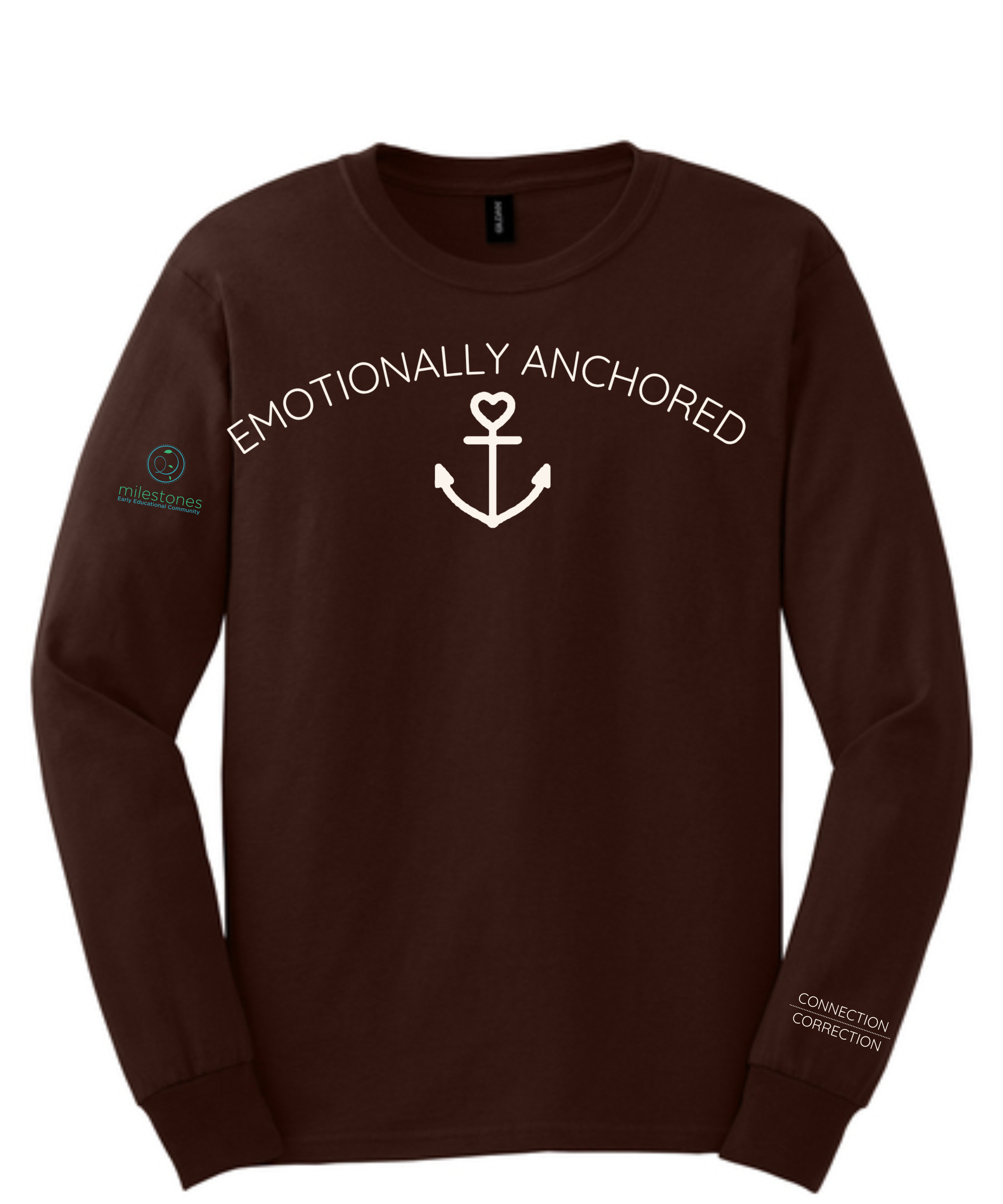 Adult Emotionally Anchored Long Sleeve Shirt