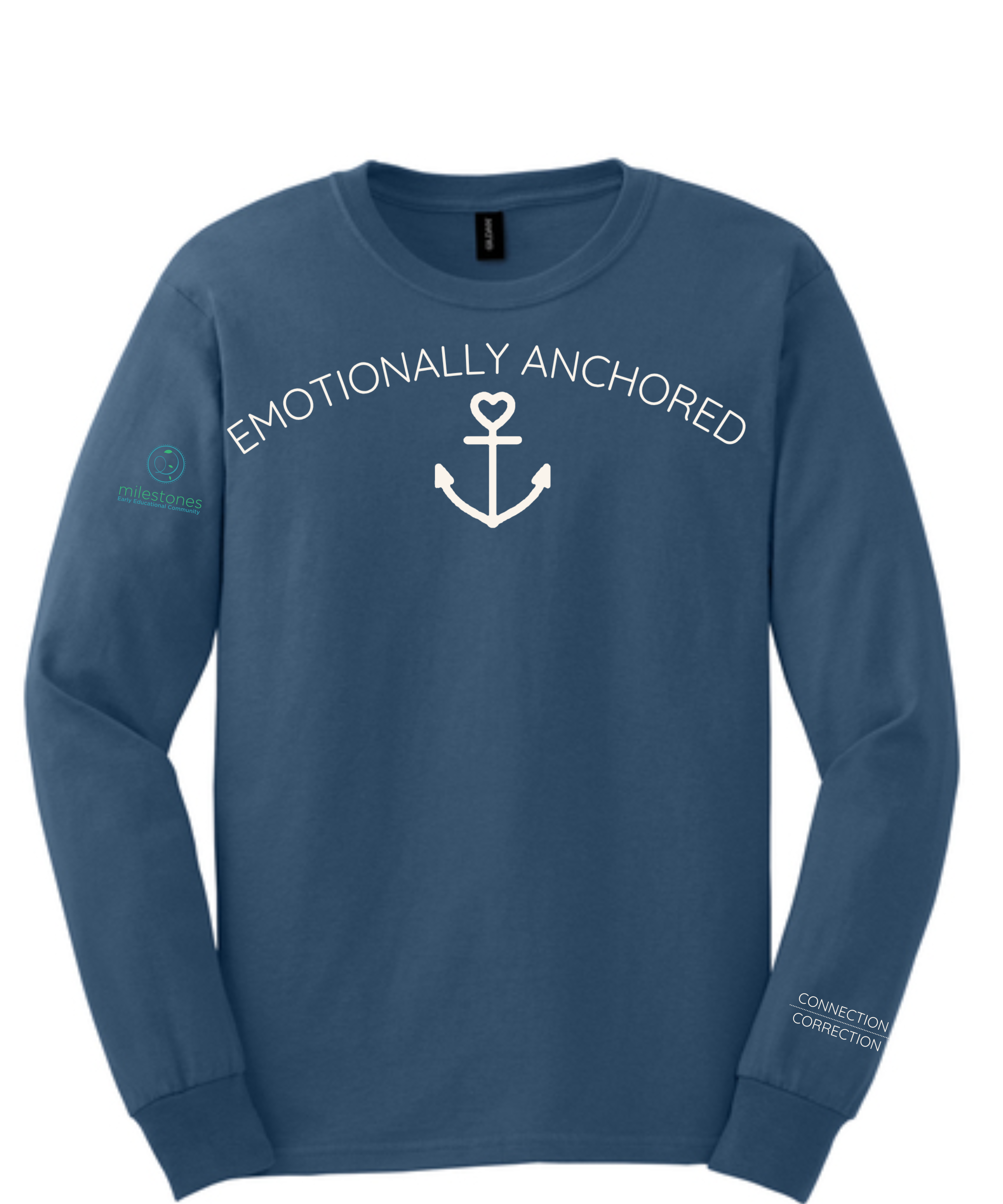 Adult Emotionally Anchored Long Sleeve Shirt