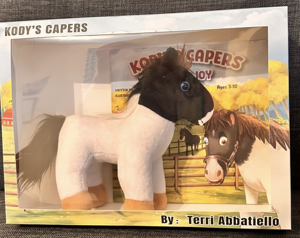 Kody's Capers Toy and 'Finding Joy' Paperback Book Set