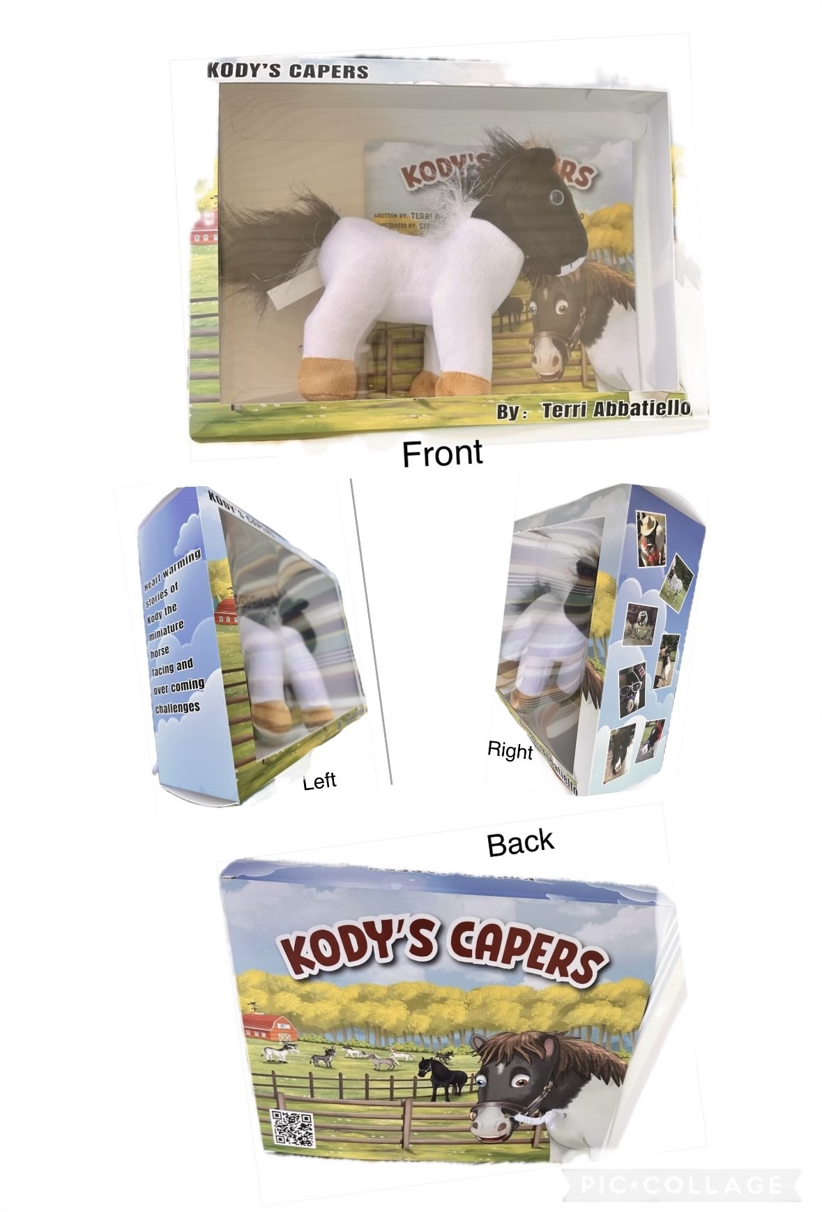 Kody's Capers Toy and 'Kody Meets a Mustang' Hardcover Book Set