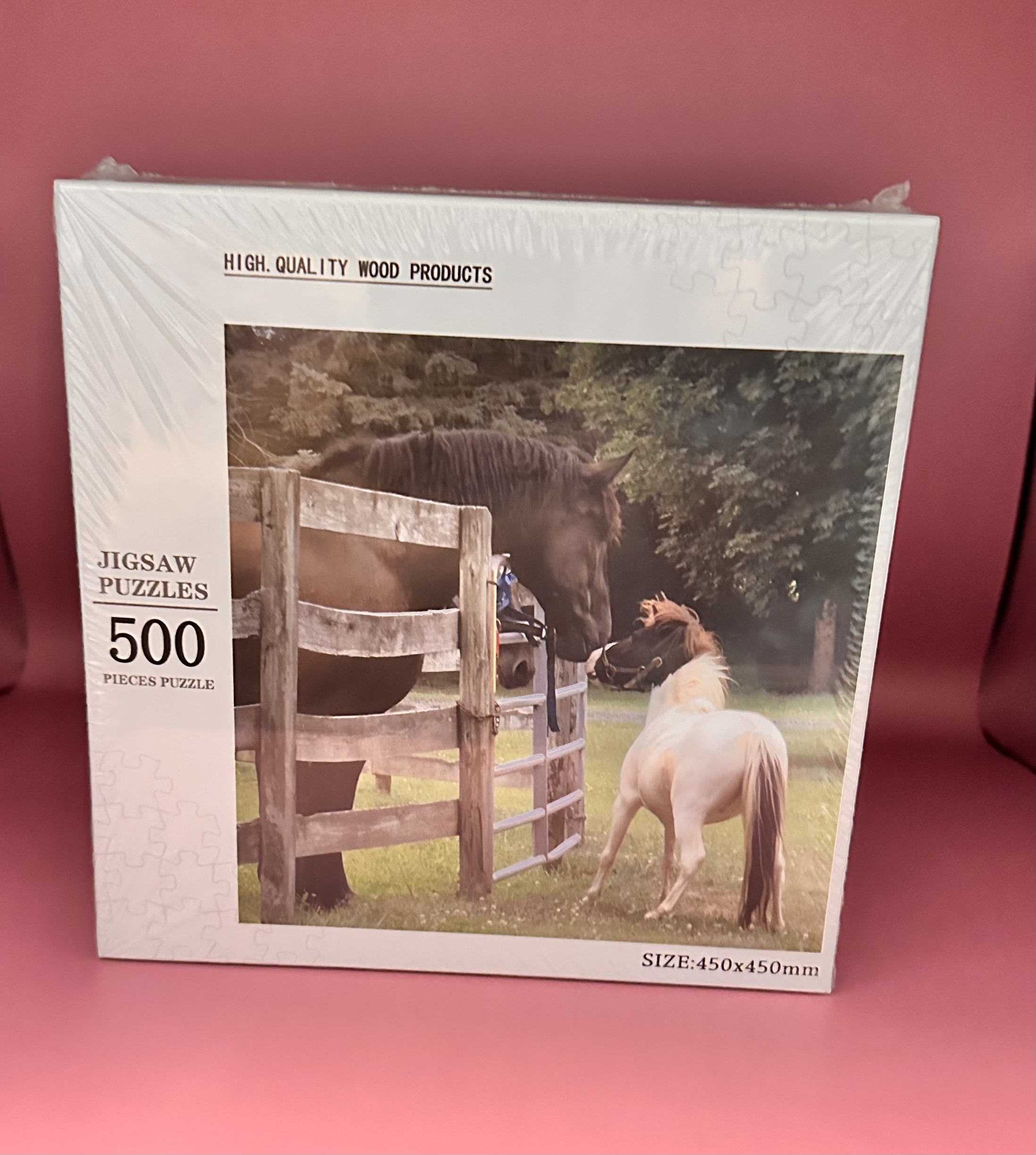 500 Piece Jigsaw Puzzle - Horses