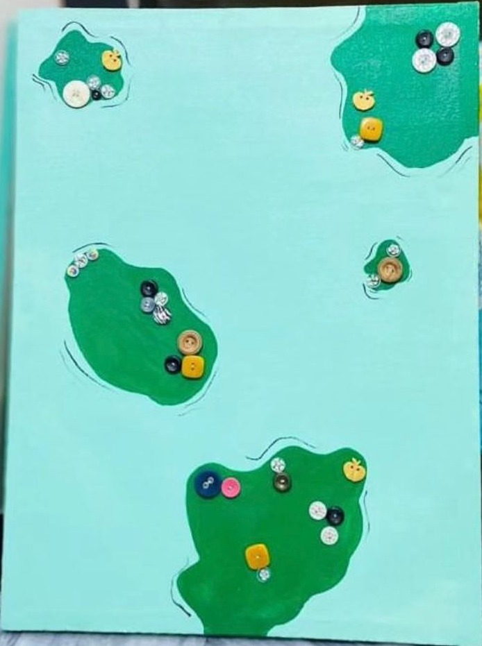 Button Island Canvas Art