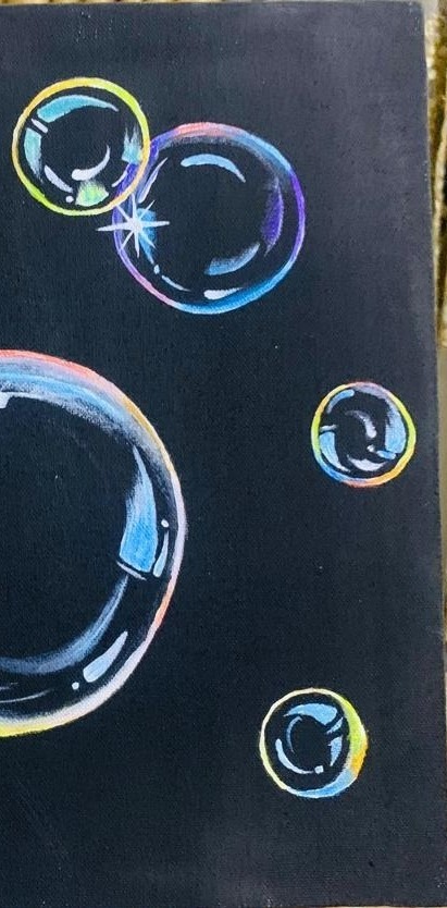 Bubble Art Canvas