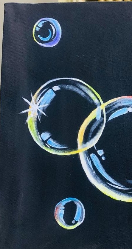 Bubble Art Canvas