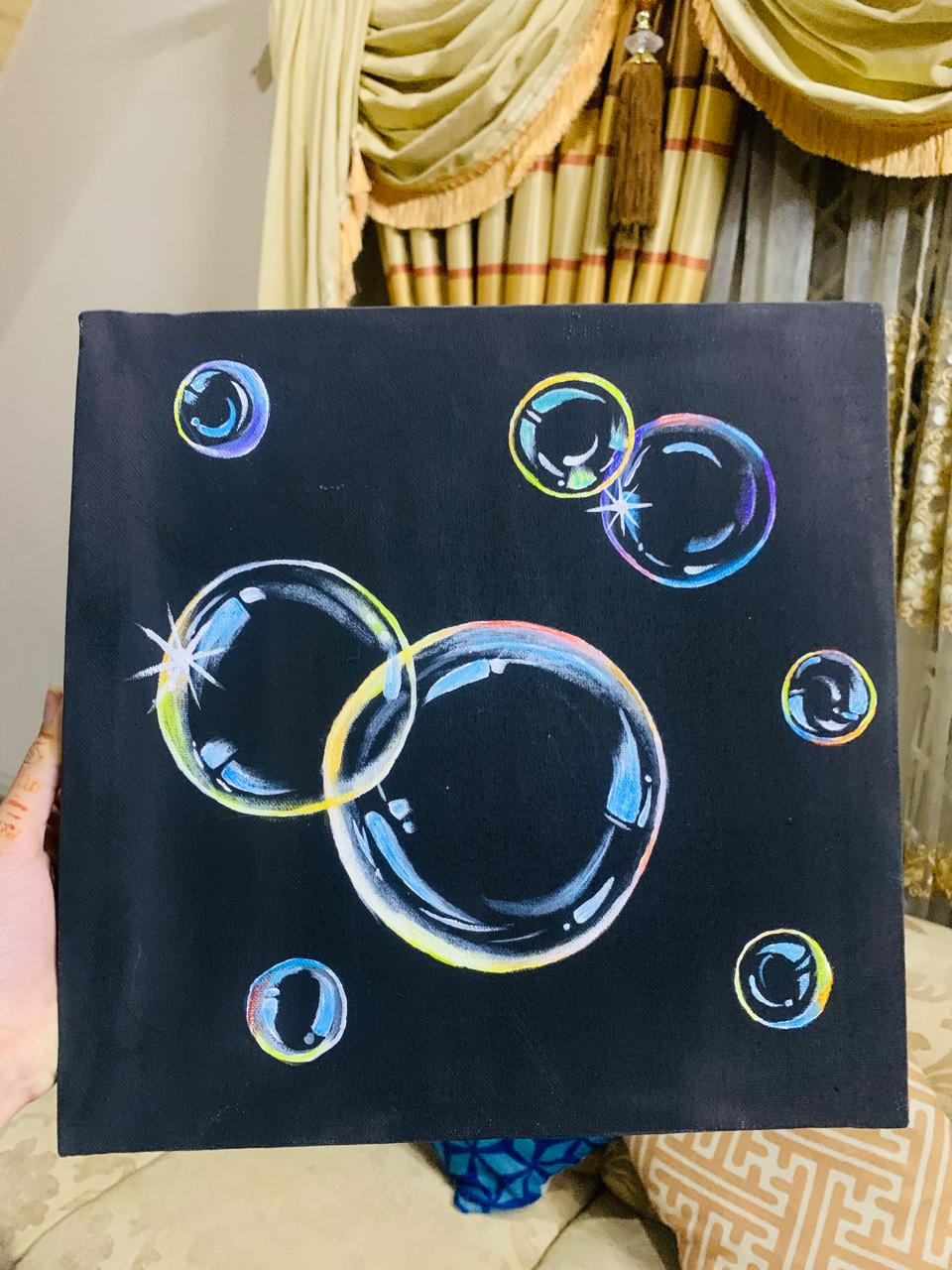 Bubble Art Canvas