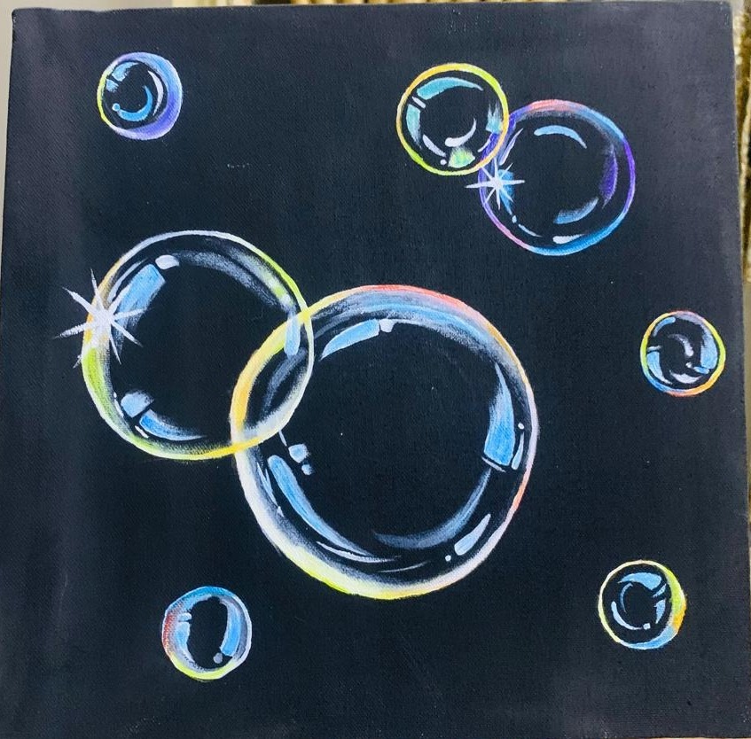 Bubble Art Canvas