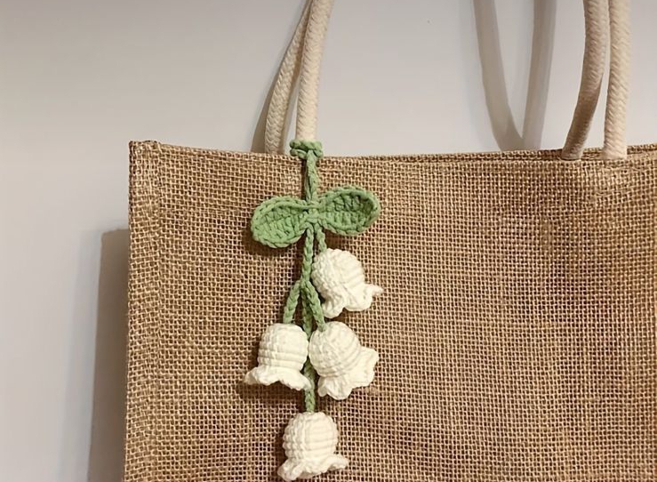 Handmade Crochet Flower Ornaments