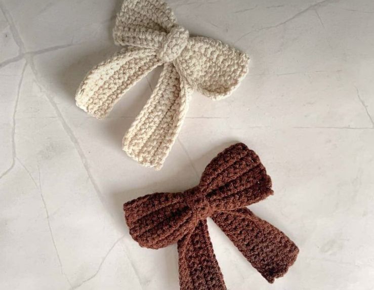 Handmade Knitted Bows