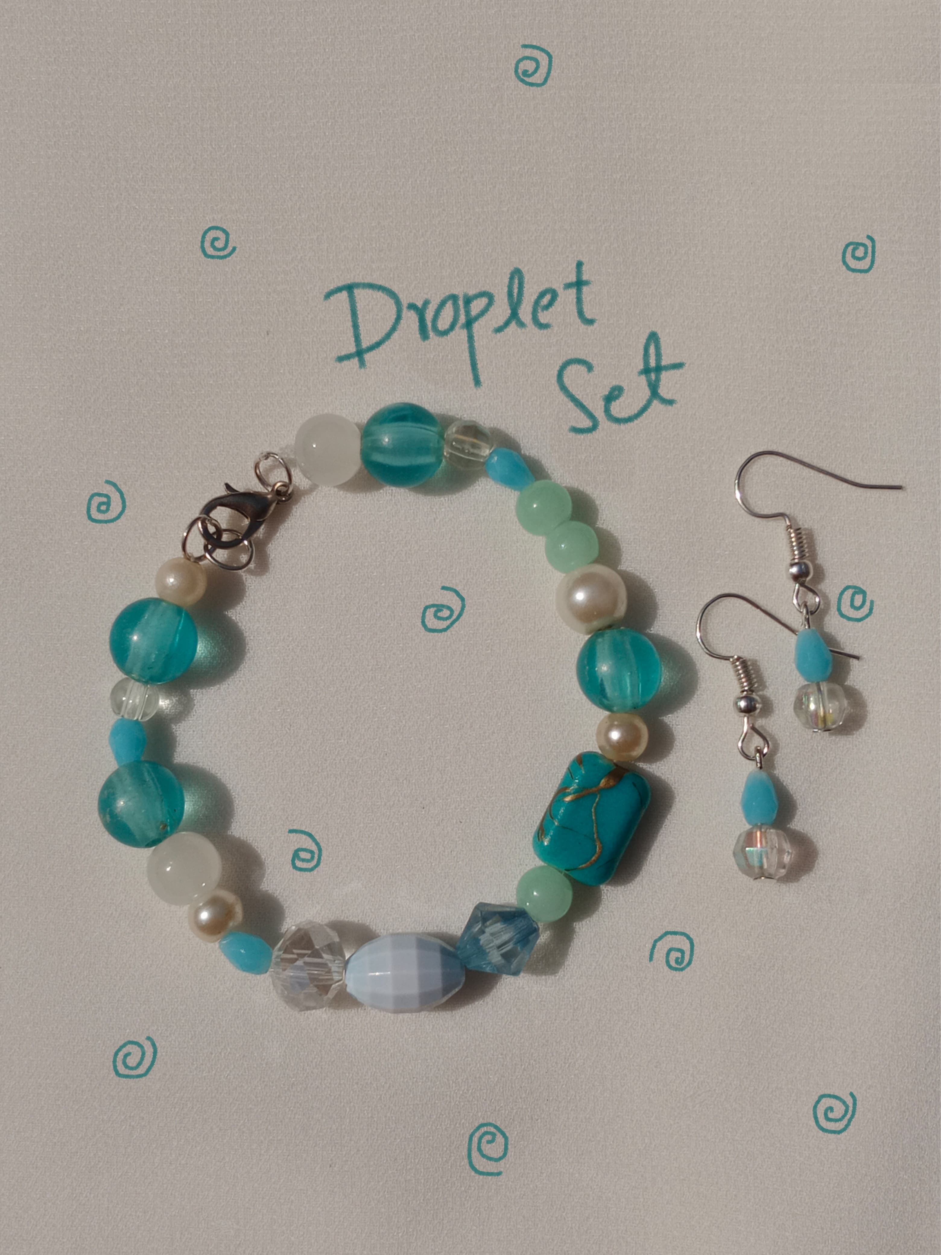 Droplet Jewelry Set