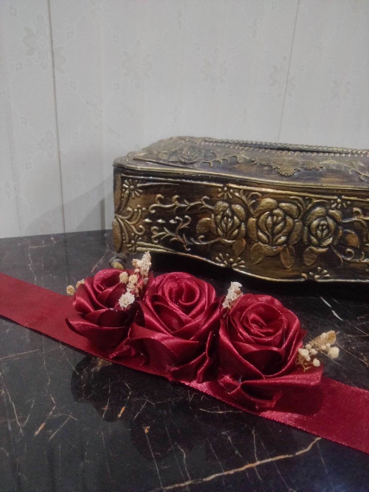 Handmade ribbon Gajrey 