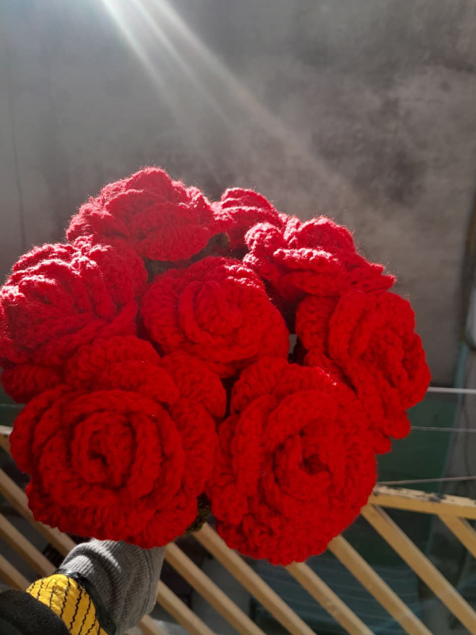 Handmade crochet Rose 