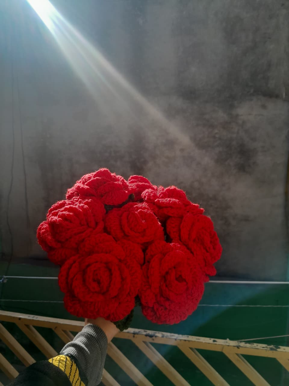 Handmade crochet Rose 