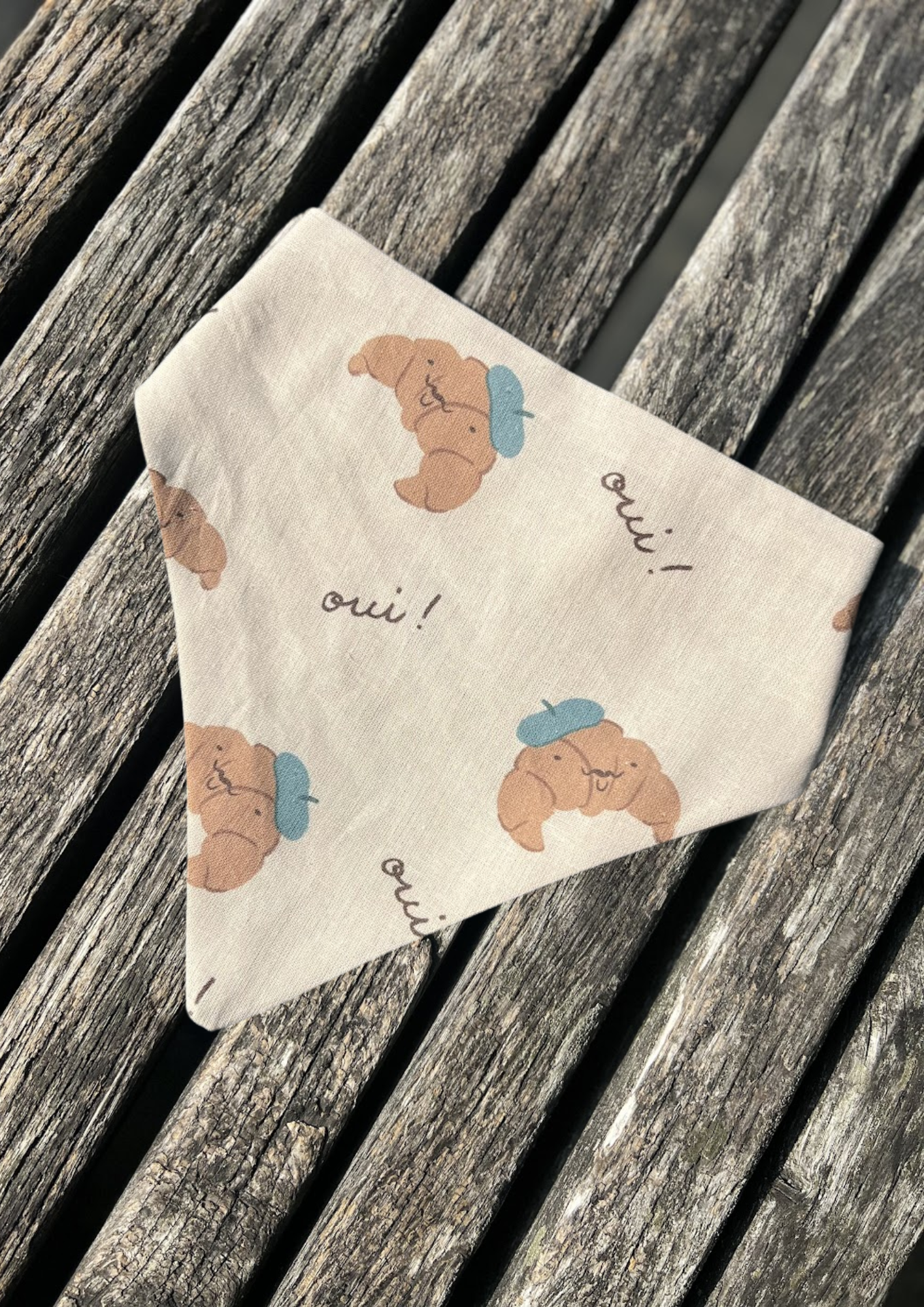 Bandana "Mr. Croissant"
