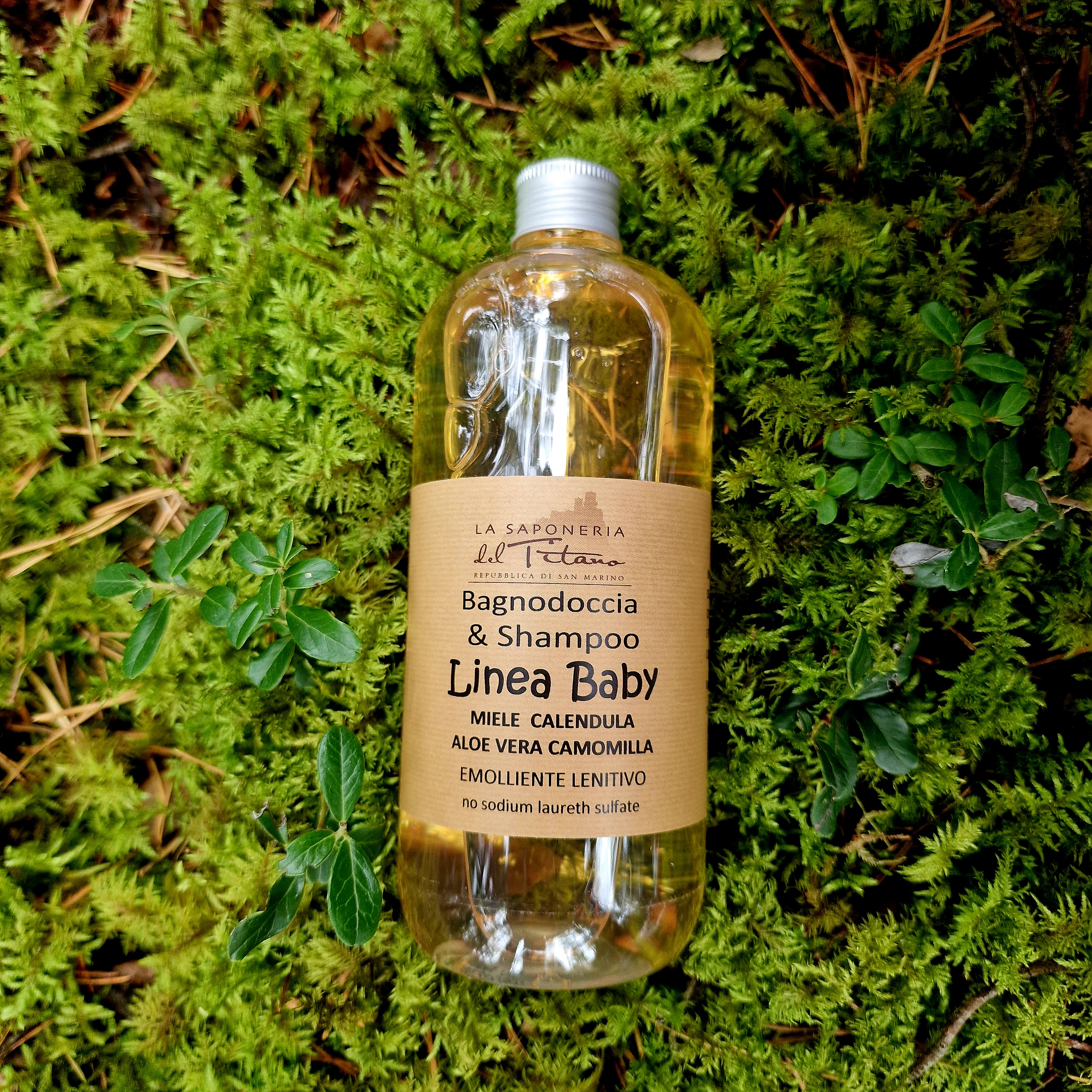 Baby Line šampūnas/dušo žele (su dozatoriumi)