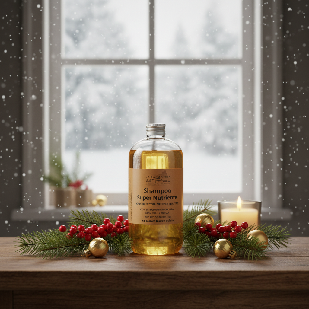 Maitinamasis šampūnas sausiems, pažeistiems ir dažytiems plaukams (su dozatoriumi)