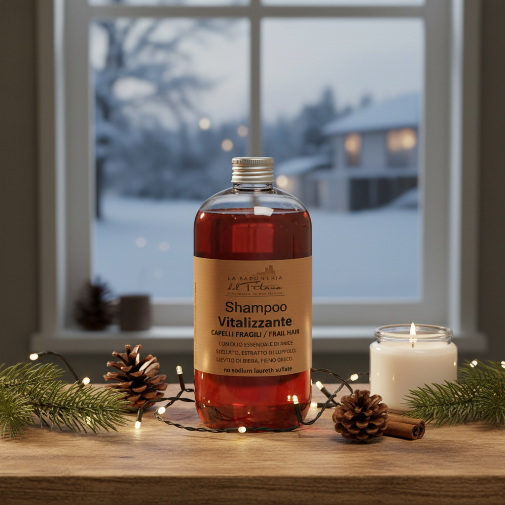 Šampūnas ploniems, trapiems ir slenkantiems plaukams (su dozatoriumi)