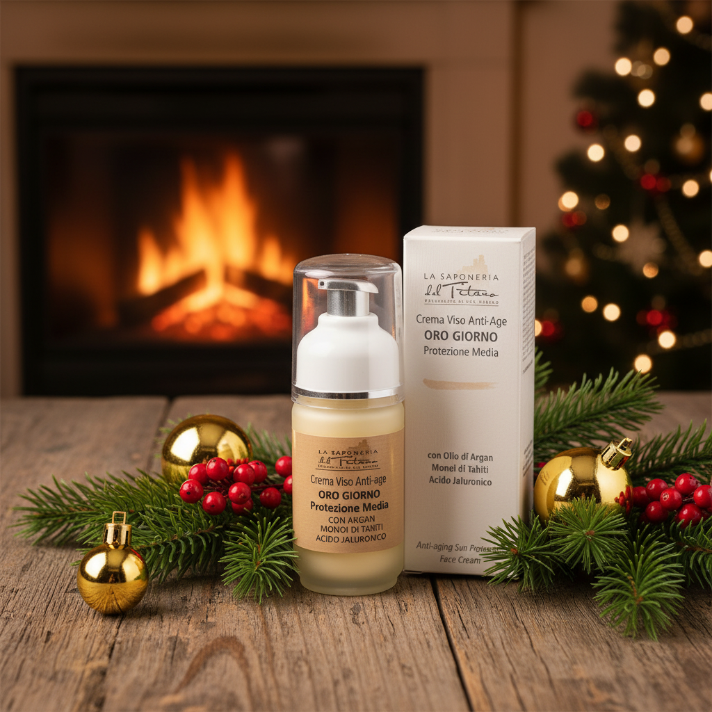 Dieninis veido kremas su arganu ir UVA-UVB apsauga