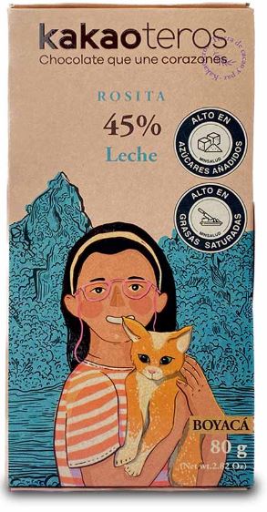 CHOCOLATE ROSITA 45% LECHE (40gr) 