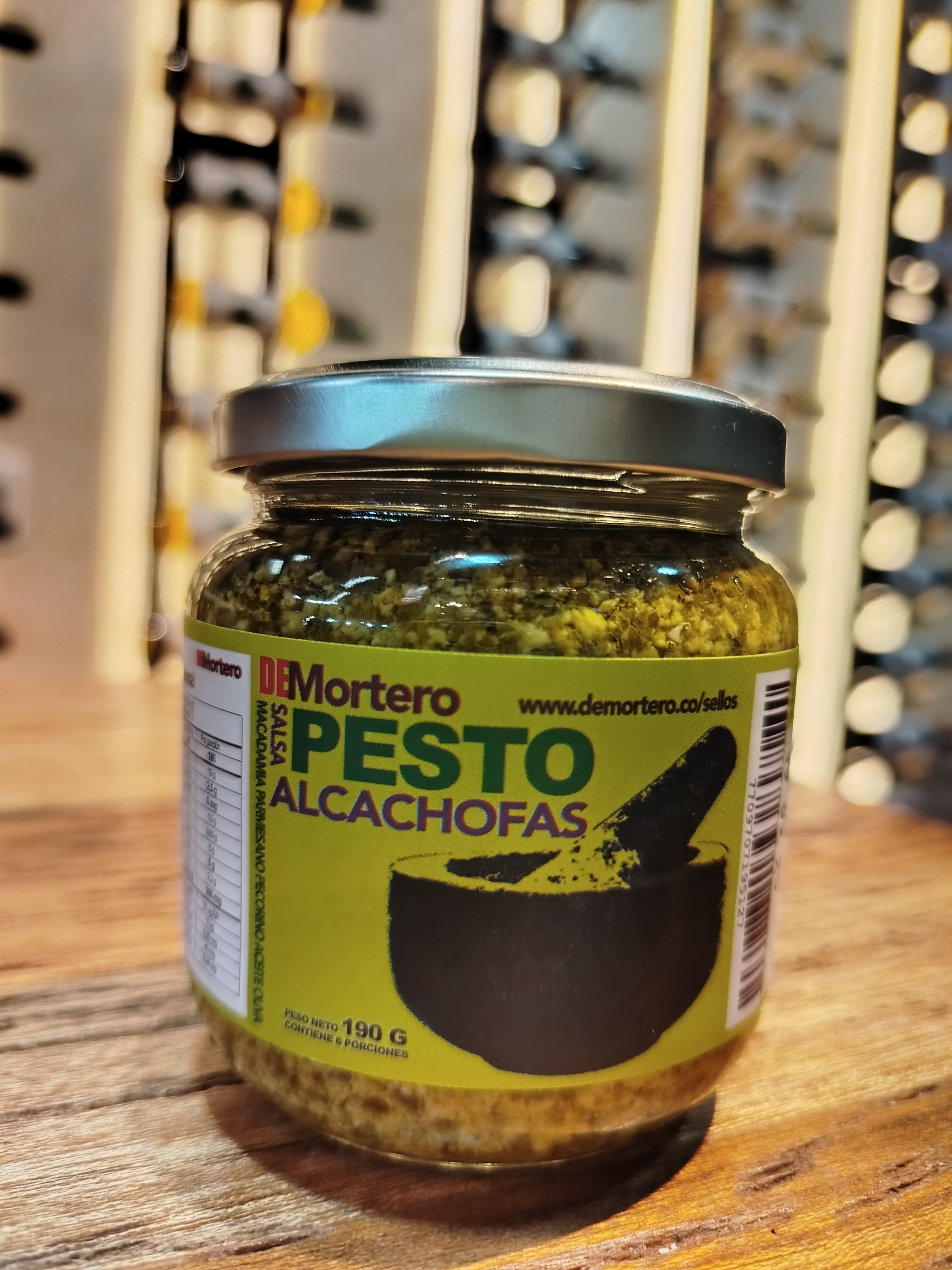 PESTO DE ALCACHOFAS (190GR) 