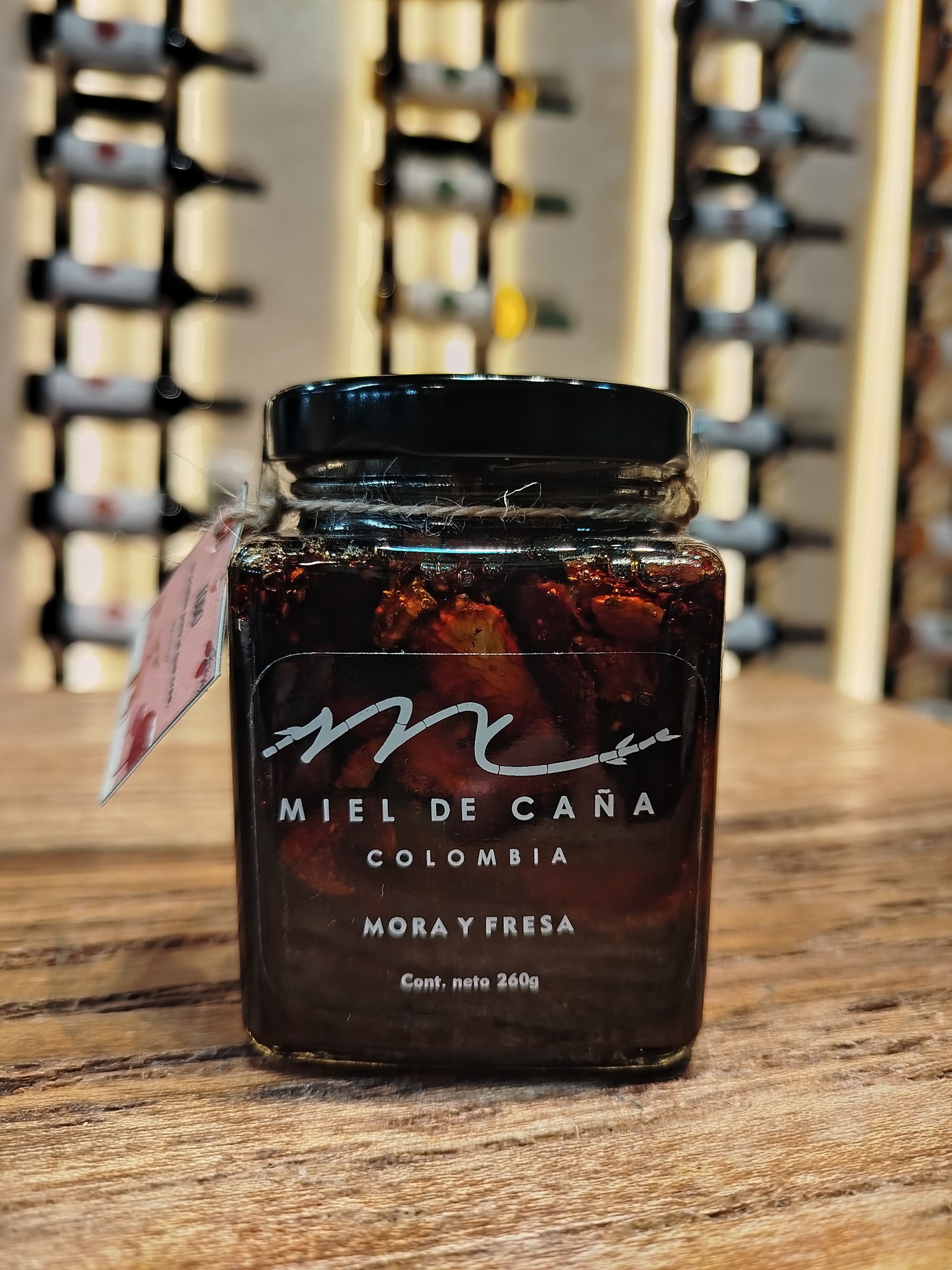MIEL DE CAÑA COLOMBIA - MORA Y FRESA (260GR)
