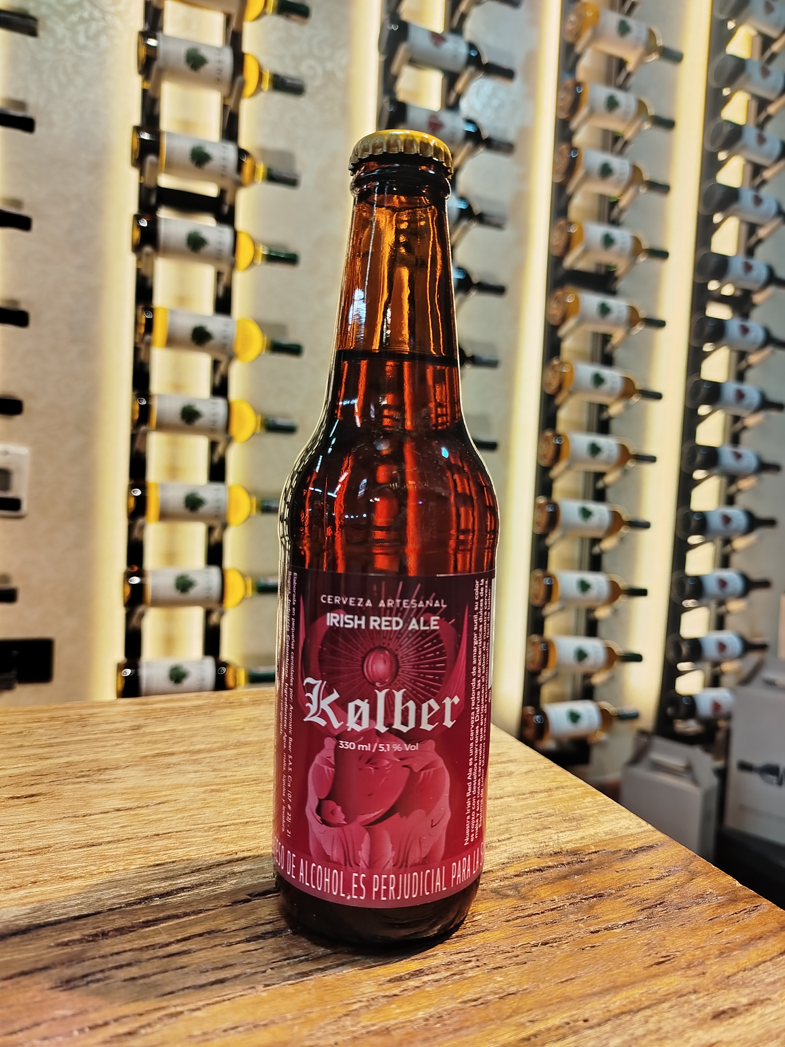 IRISH RED ALE  CERVEZA ARTESANAL (330ML) 