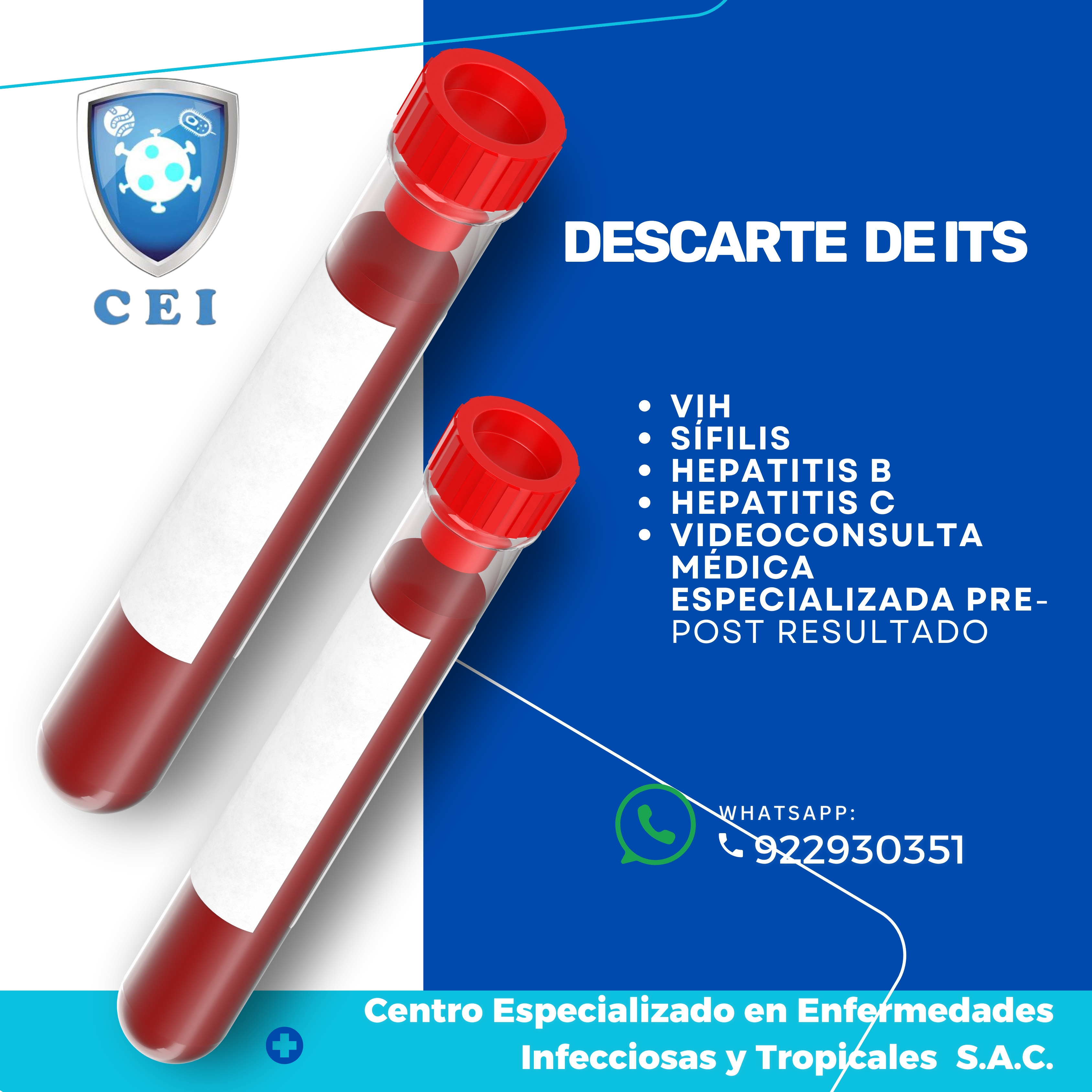 CHEQUEO INFECCIONES DE TRANSMISIÓN SEXUAL