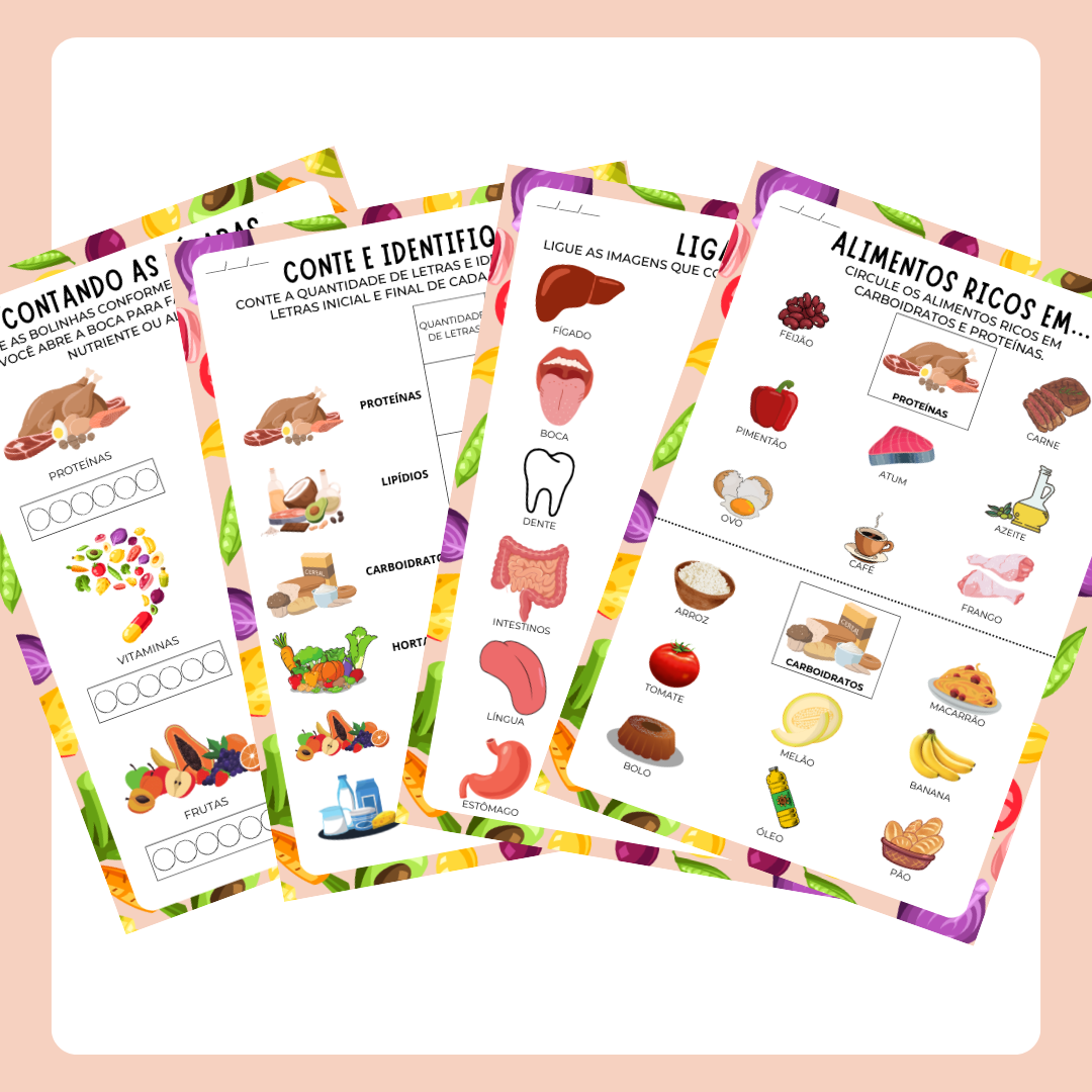 Nutrição e Digestão (Pré-silábicos)