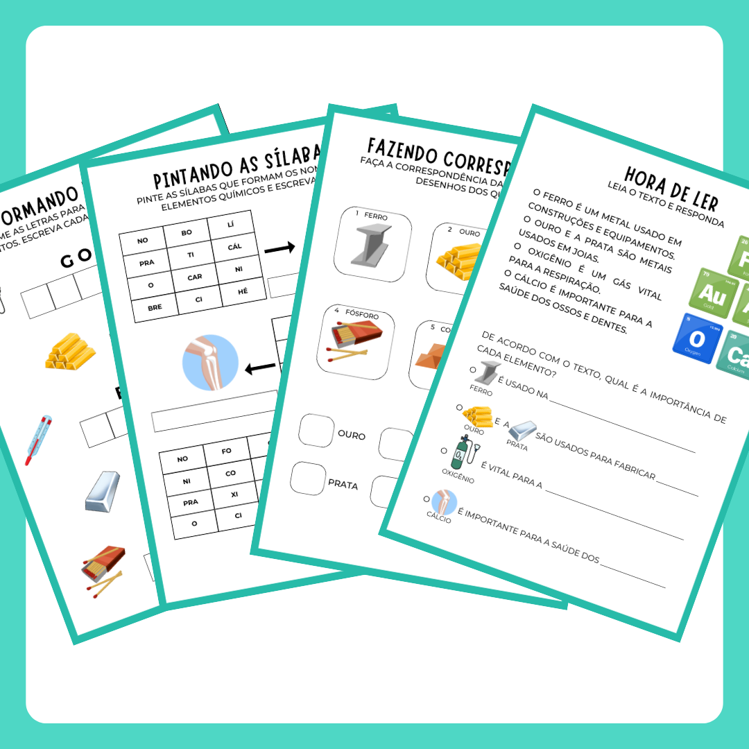 Elementos Químicos (Silábicos)