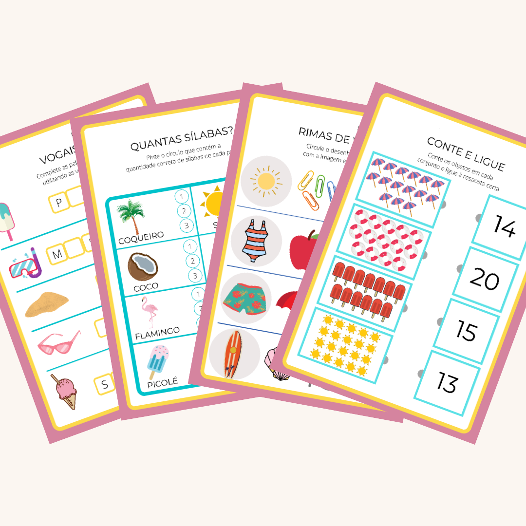 Caderno de Atividades- Verão