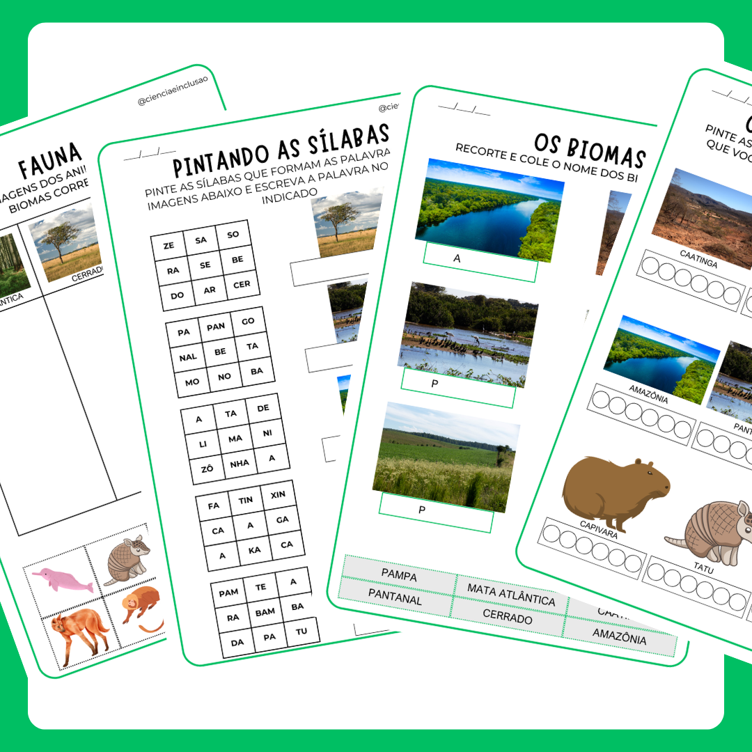 Biomas brasileiros (Silábicos)