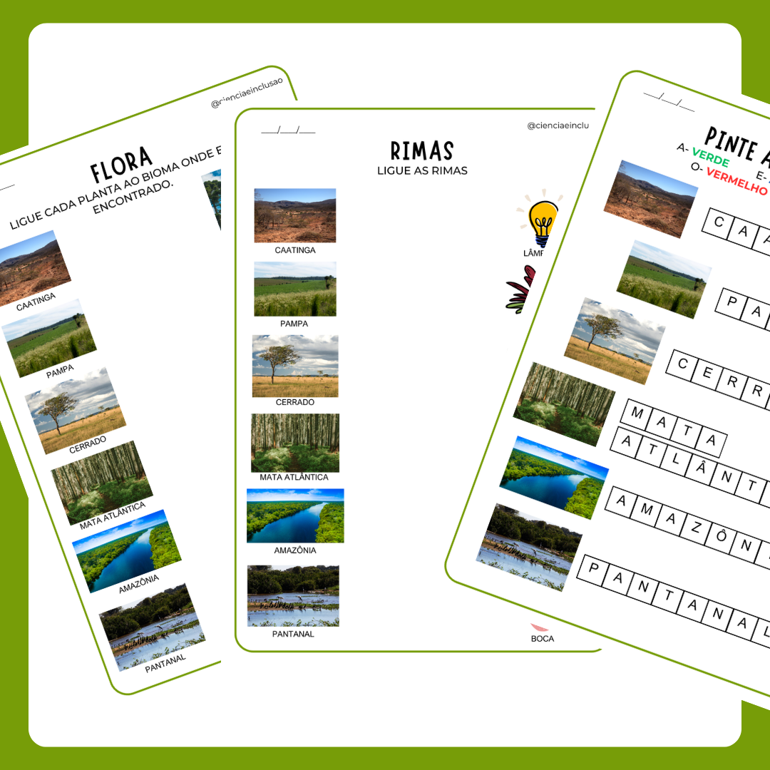 Biomas Brasileiros (Pré-silábicos)