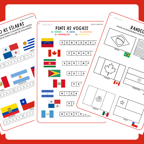 Continente Americano (Pré-silábicos)