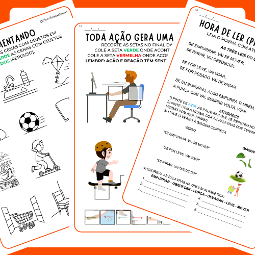 Leis de Newton (todos os níveis)
