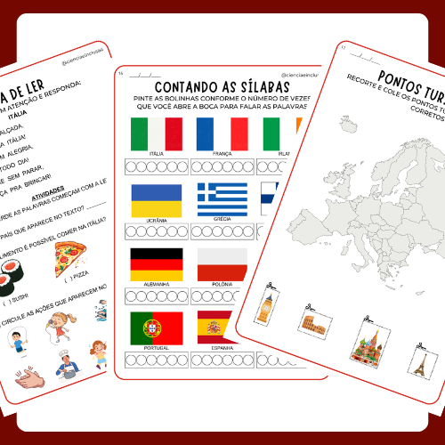 Continente Europeu (Pré-Silábicos)